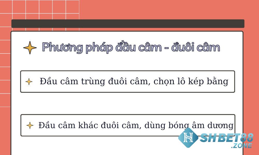 Chọn ngay lô kép thông qua phương pháp đầu câm - đuôi câm