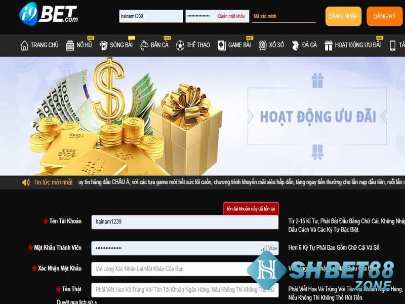 Cách đăng ký nhanh chóng tài khoản tại nhà cái i9bet